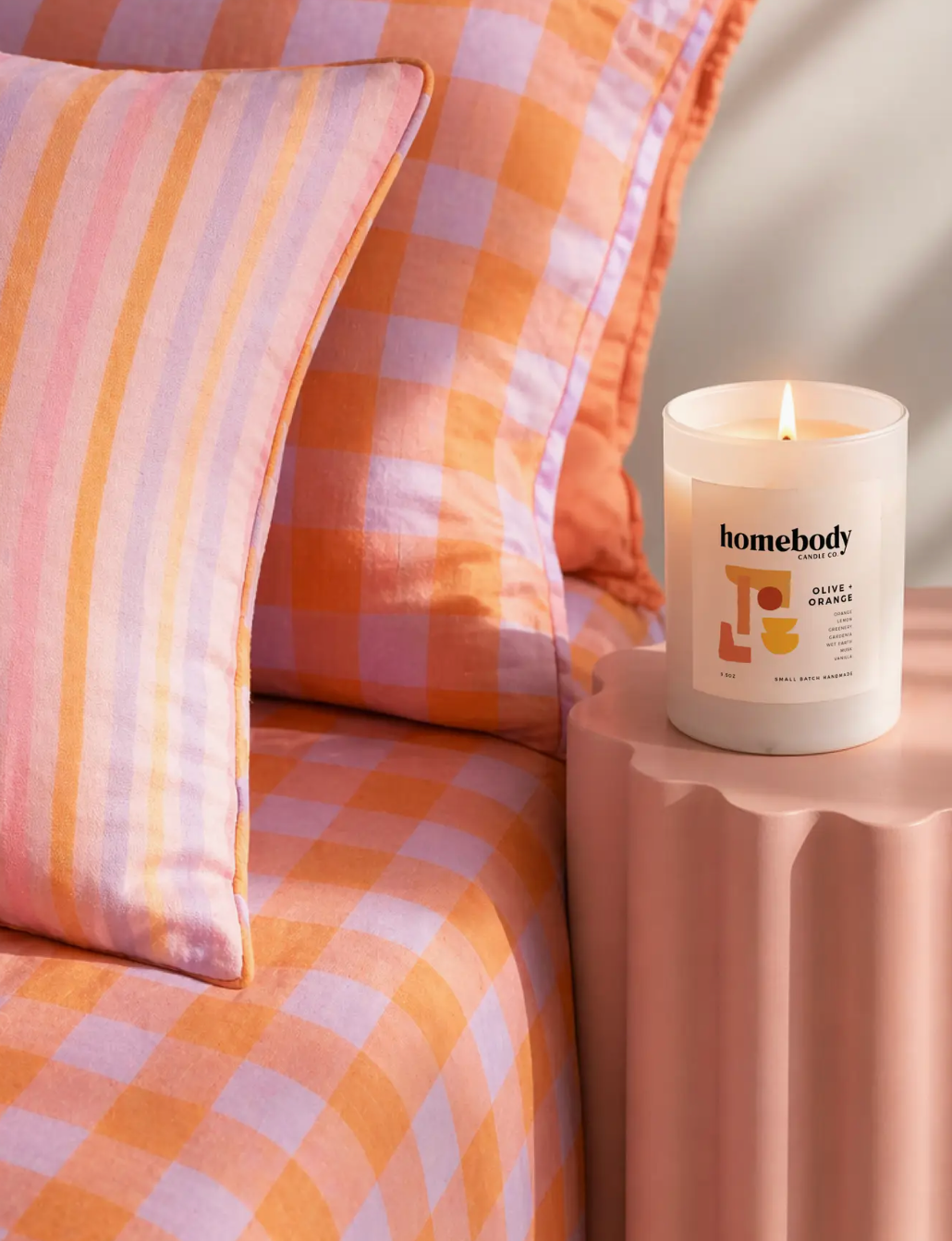 Olive + Orange Candle