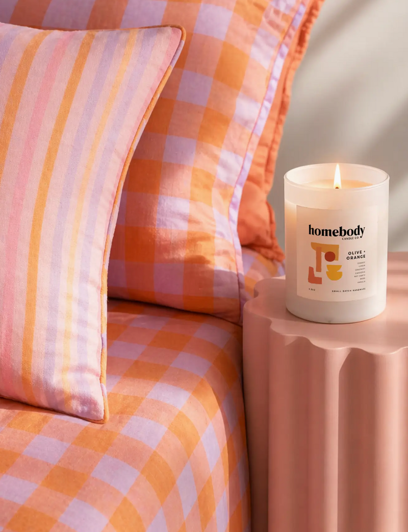 Olive + Orange Candle