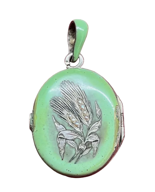 Enamel Victorian Locket