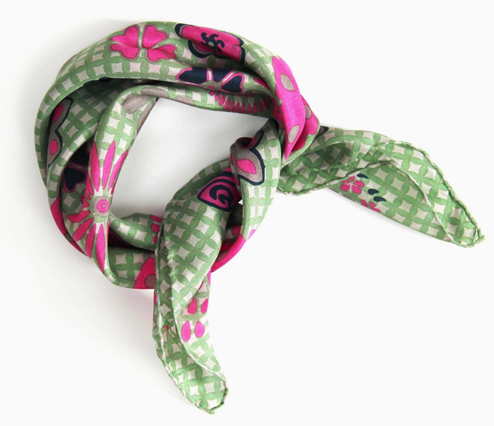Mini Shippo Scarf • Kaki
