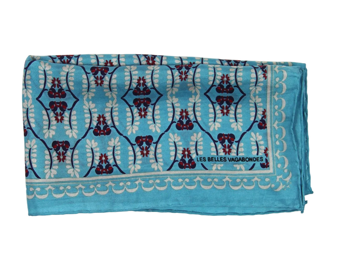 Mini Albertine Scarf • Turquoise