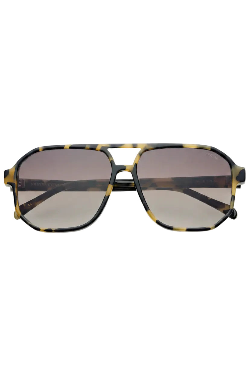 Billie Aviator Sunglasses • Tortoise