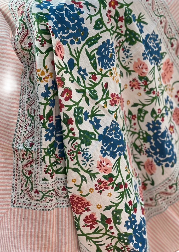Square Bandana • Les Fleurs