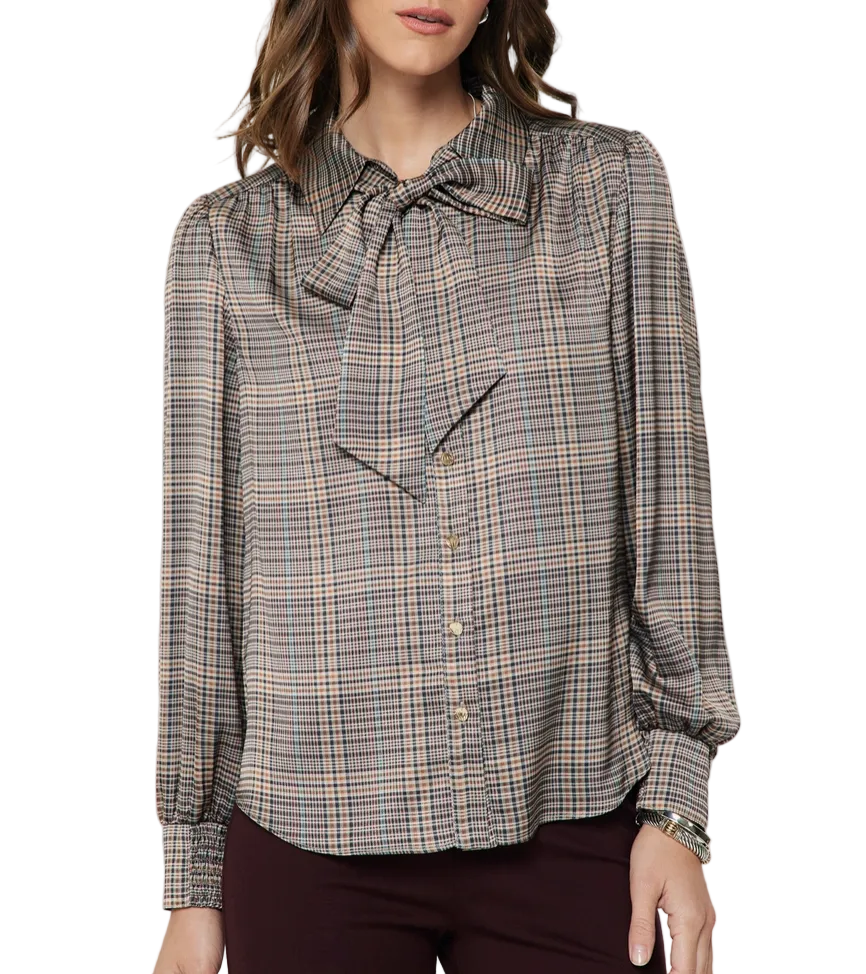 Pia Blouse w/ Tie