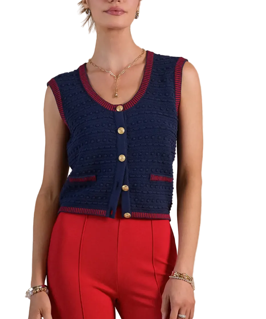 Char Sweater Vest
