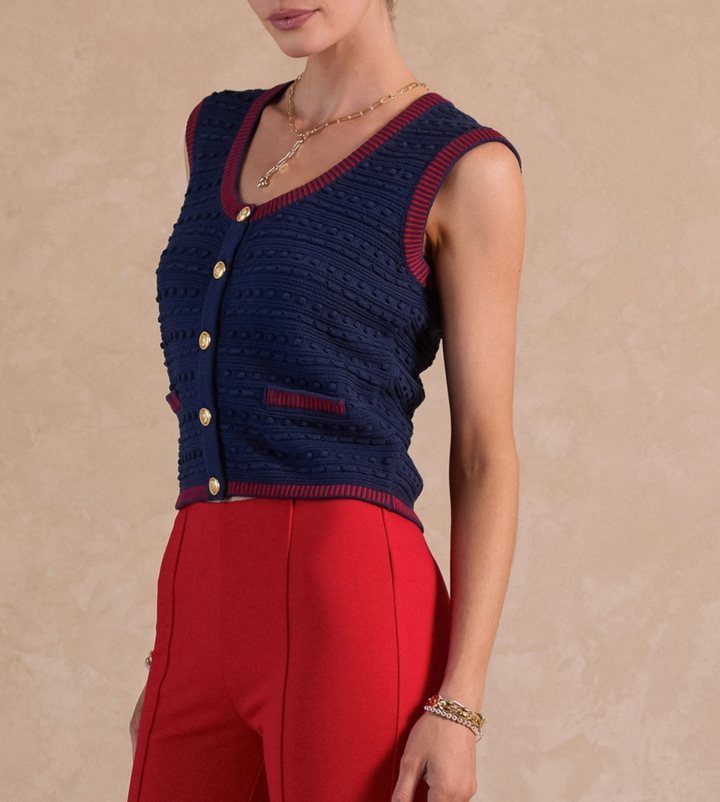 Char Sweater Vest