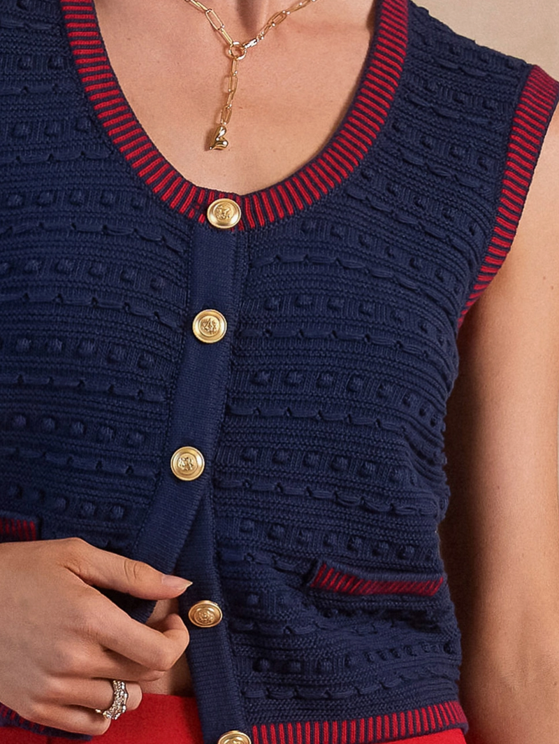 Char Sweater Vest