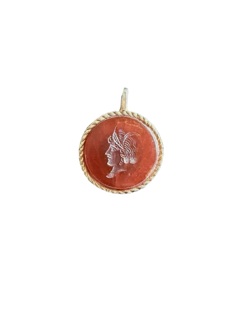Vintage Carnelian Victorian Charm