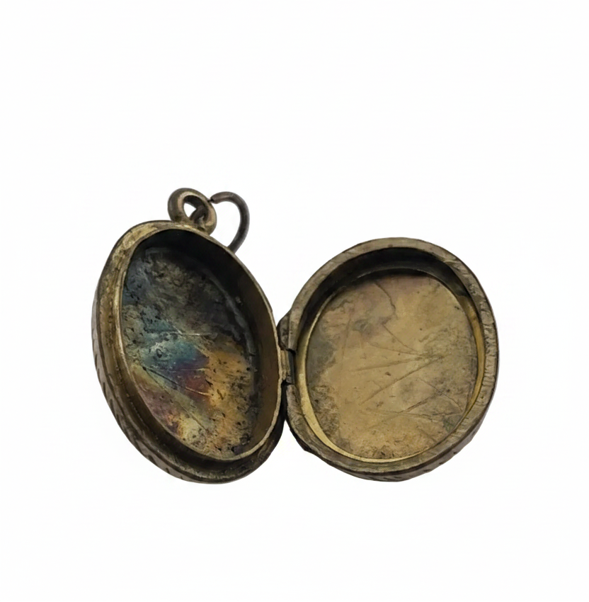Victorian Engraved Floral Locket