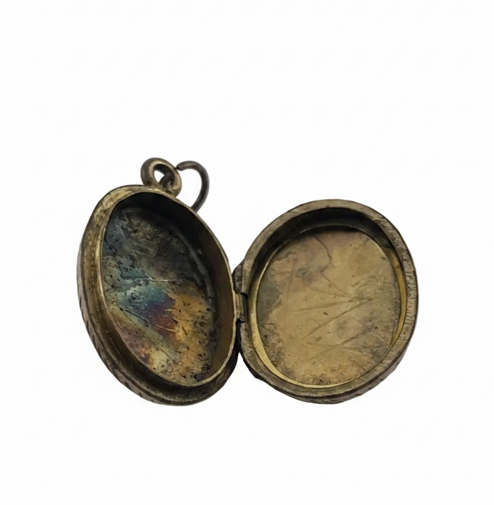 Victorian Engraved Floral Locket