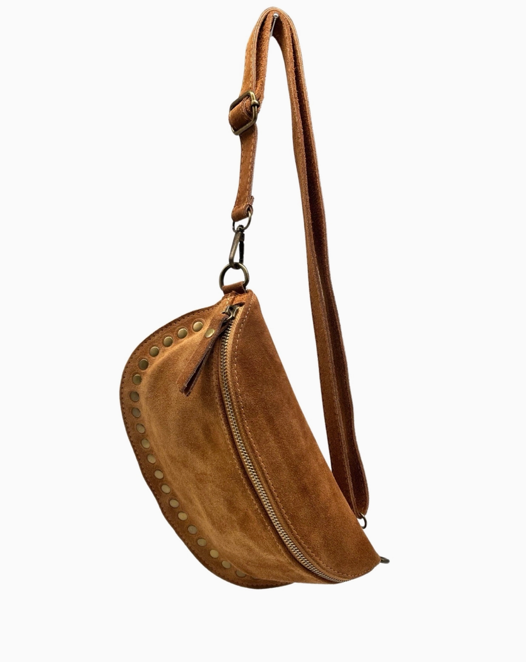 Dion Suede Crossbody Bag