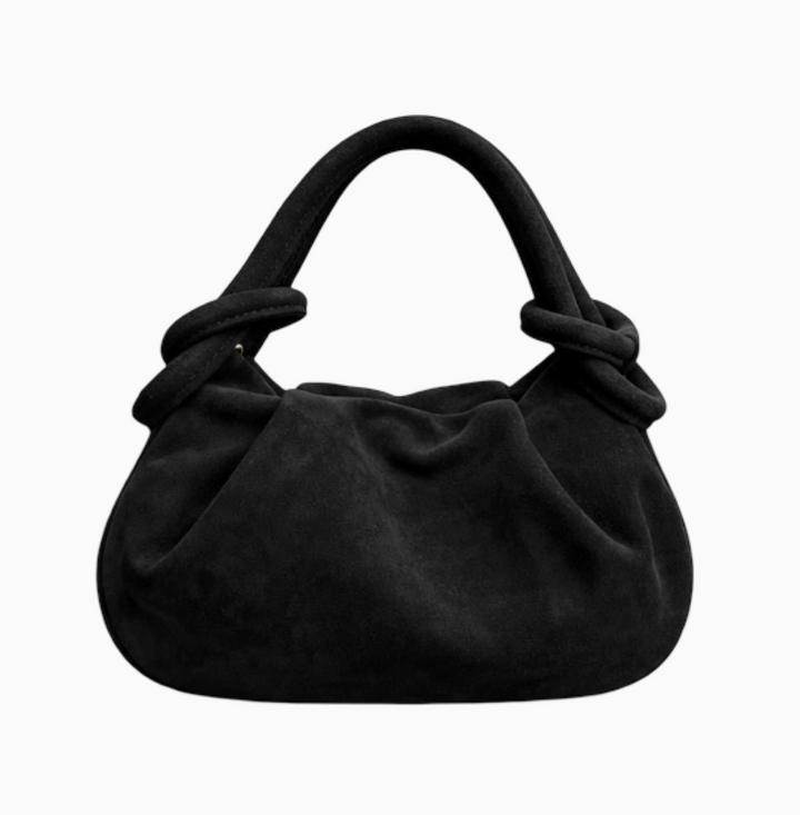 Double Knot Suede Bag