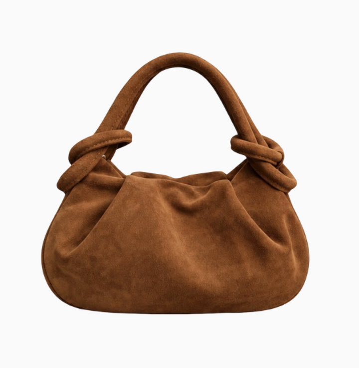 Double Knot Suede Bag
