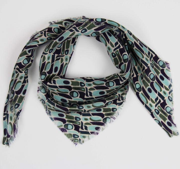 Delta Impulse Scarf • Blue