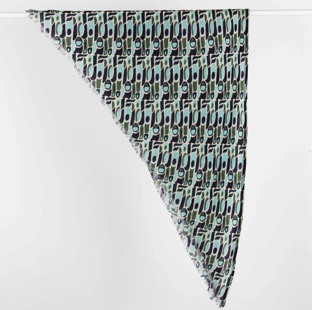 Delta Impulse Scarf • Blue