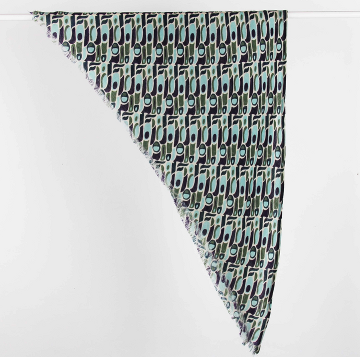 Delta Impulse Scarf • Blue