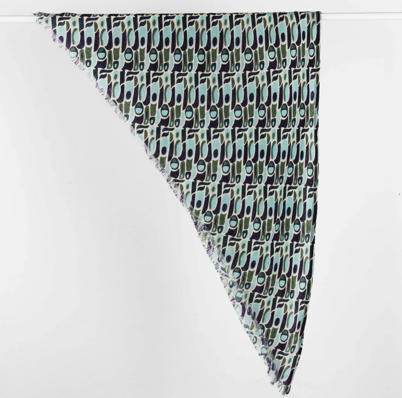 Delta Impulse Scarf • Blue