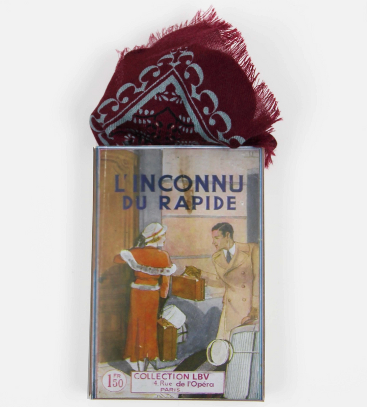 Delta Celeste Scarf • Bordeaux