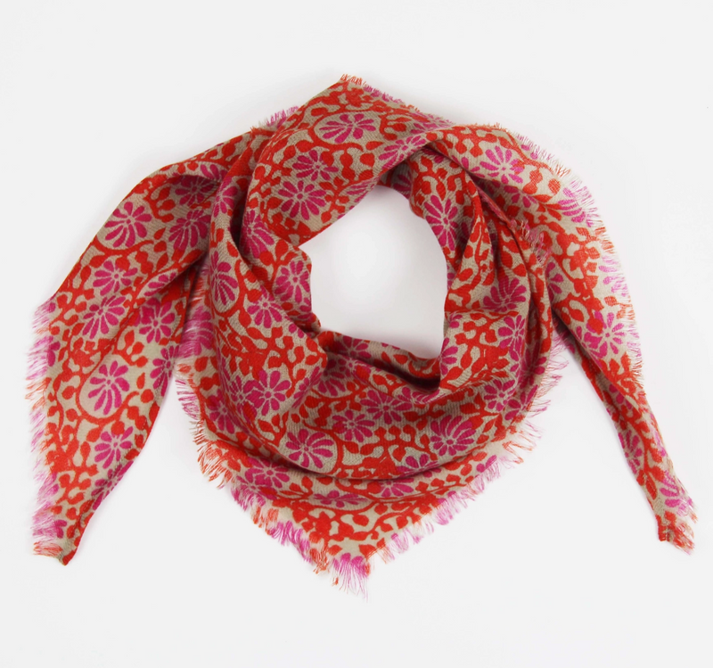 Delta Suzanne Scarf • Fuchsia