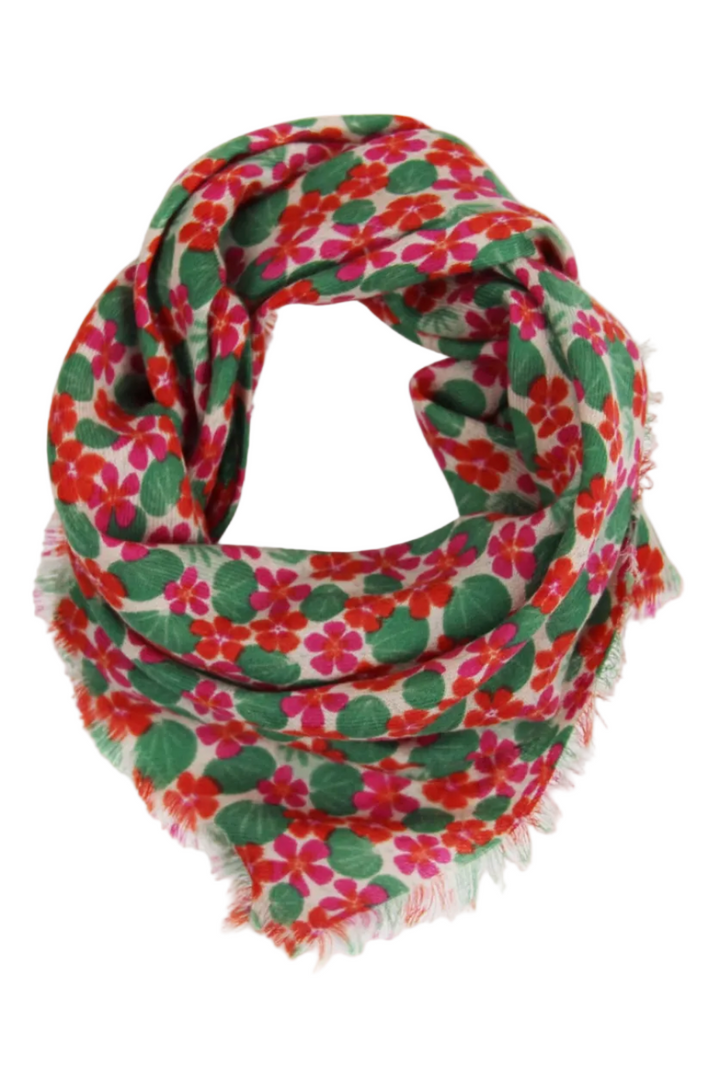Delta Florilège Scarf • Fuchsia