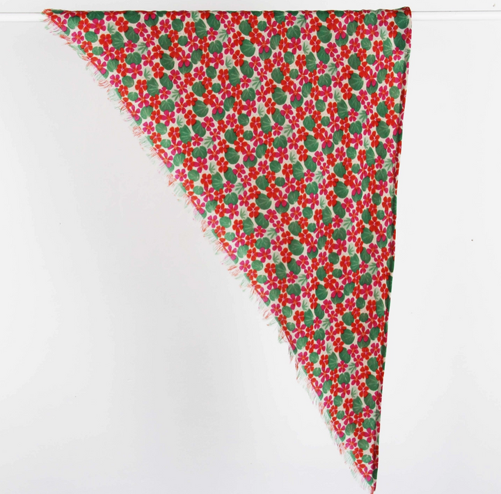 Delta Florilège Scarf • Fuchsia