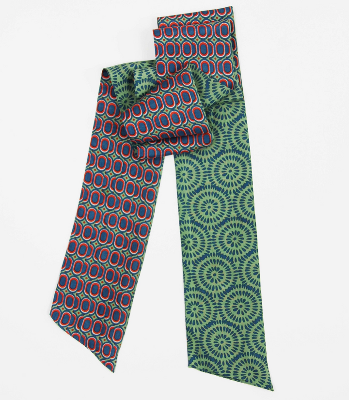 Peony Headband Scarf • Khaki