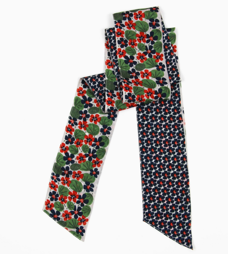 Petal Headband Scarf • Marine