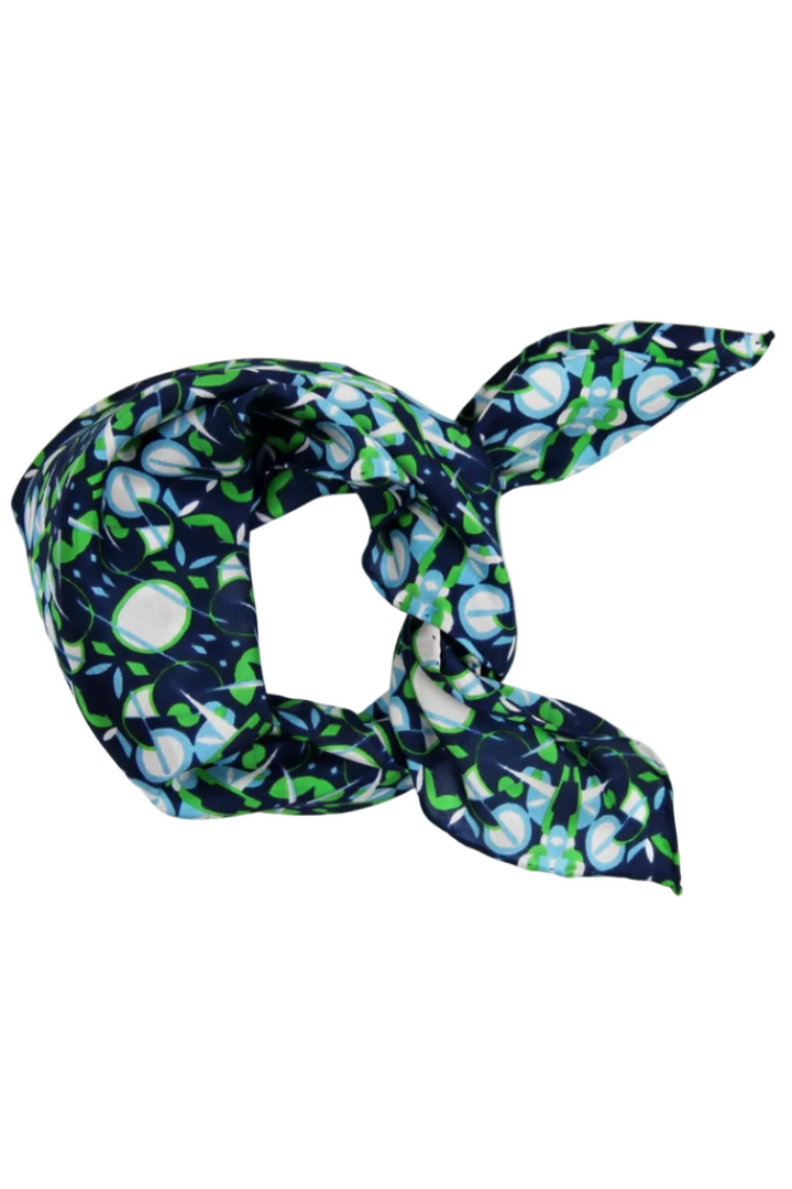 Mini Ephemeral Scarf • Navy Green