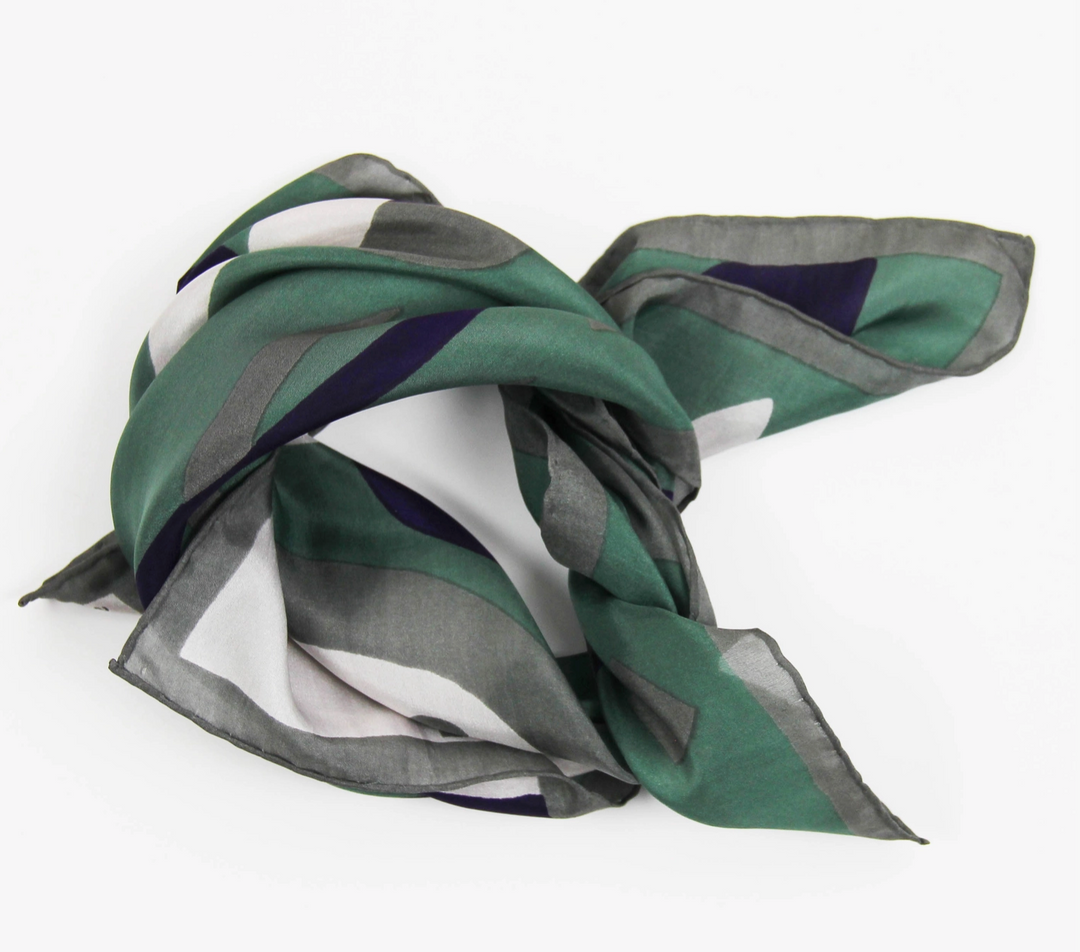 Mini Clock Scarf • Plum