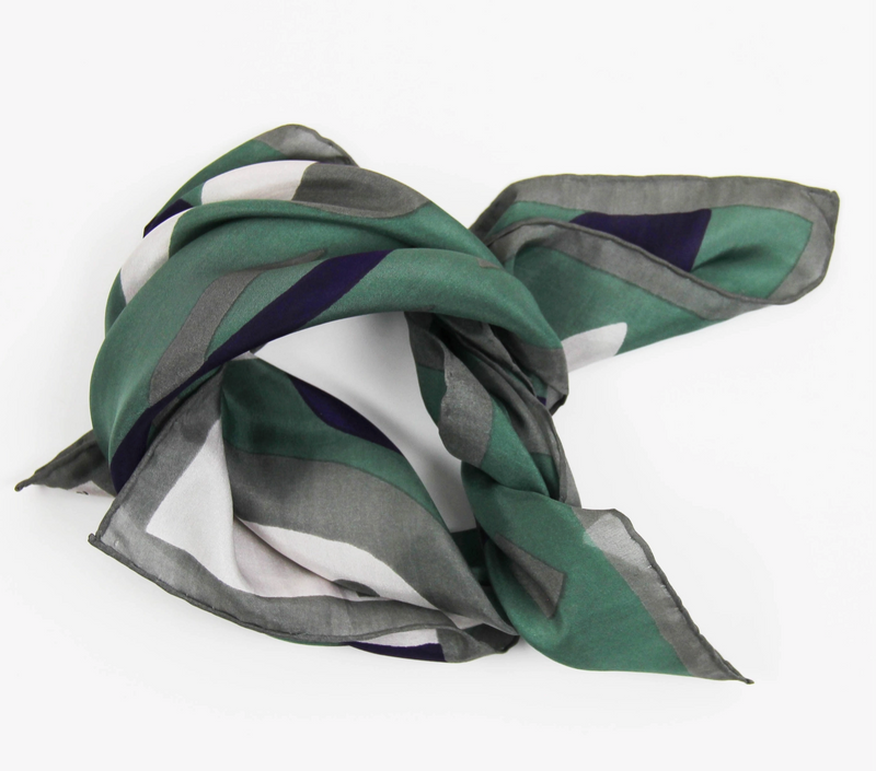 Mini Clock Scarf • Plum
