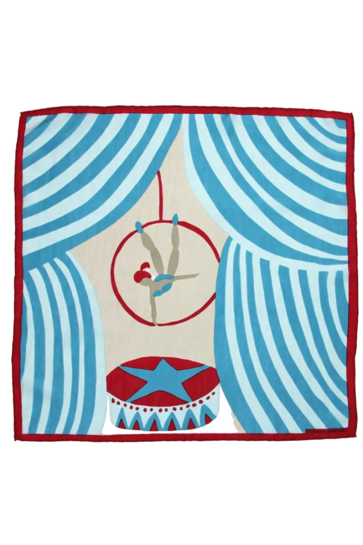 Mini Luna Park Scarf • Turquoise