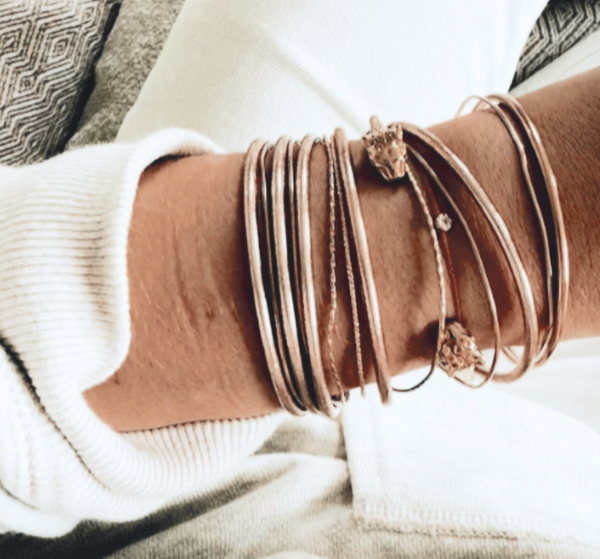 Thin Mantra Bangle