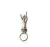 Sterling Silver Mano Cornuto Pendant
