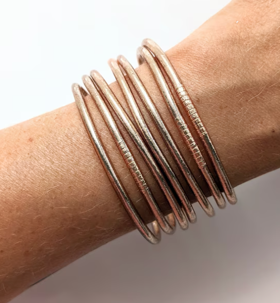 Thin Mantra Bangle