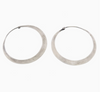 Flat Hoop Earrings
