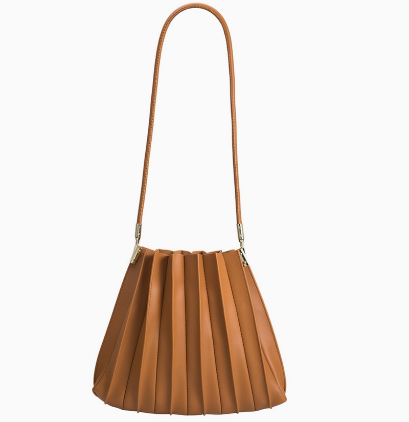 Carrie Pleated Shoulder Bag