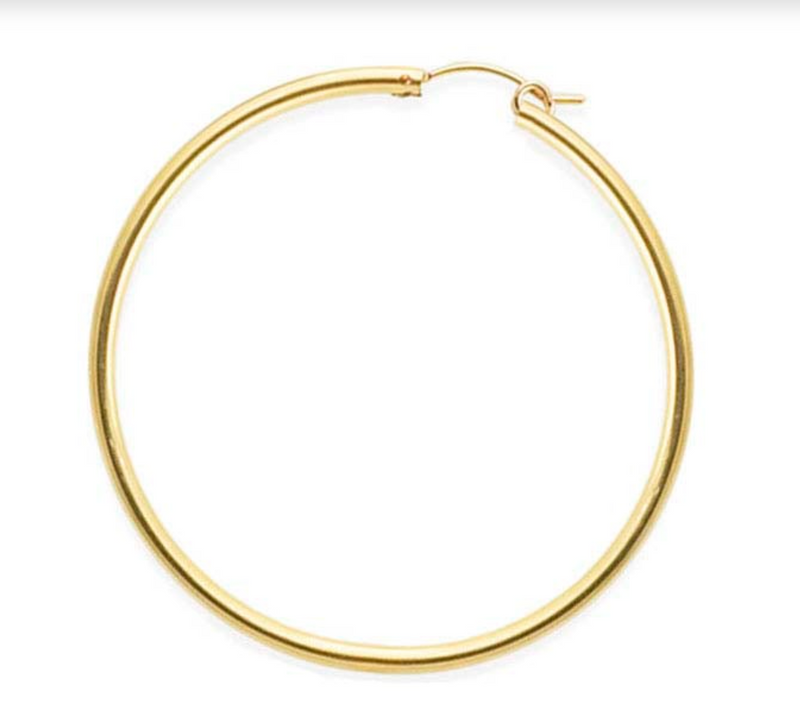 Hinged Post Hoops • Gold Filled