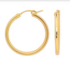 Hinged Post Hoops • Gold Filled