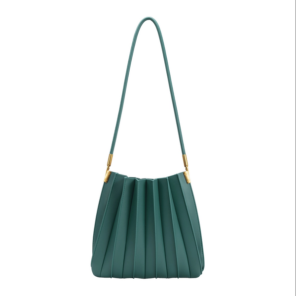 Carrie Pleated Shoulder Bag
