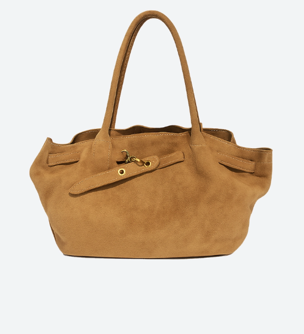 Alora Suede Shoulder Bag