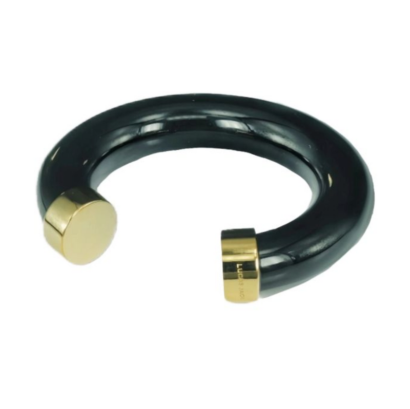 Round Resin Open Cuff