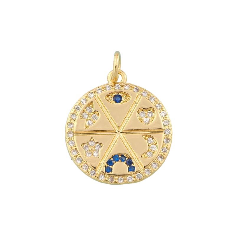 CZ Lucky Pendant
