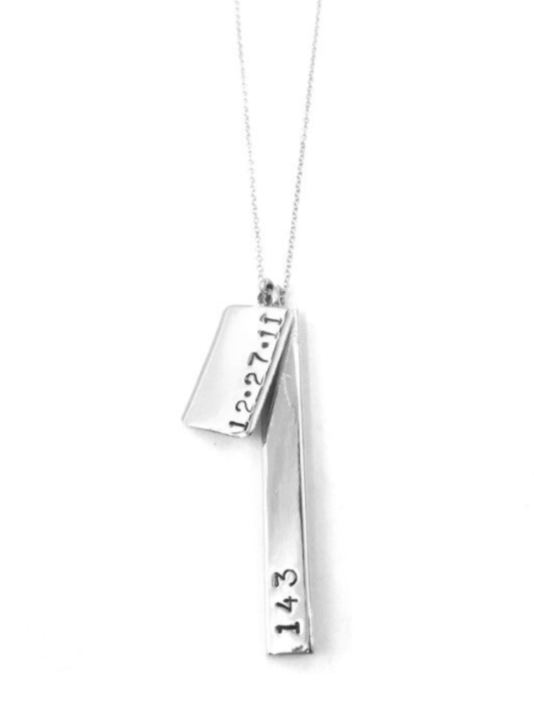 20mm Date & 45mm Stick Pendant