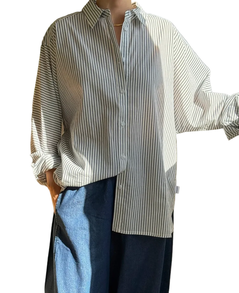 Owen Shirt • Lightweight • Denim Stripe