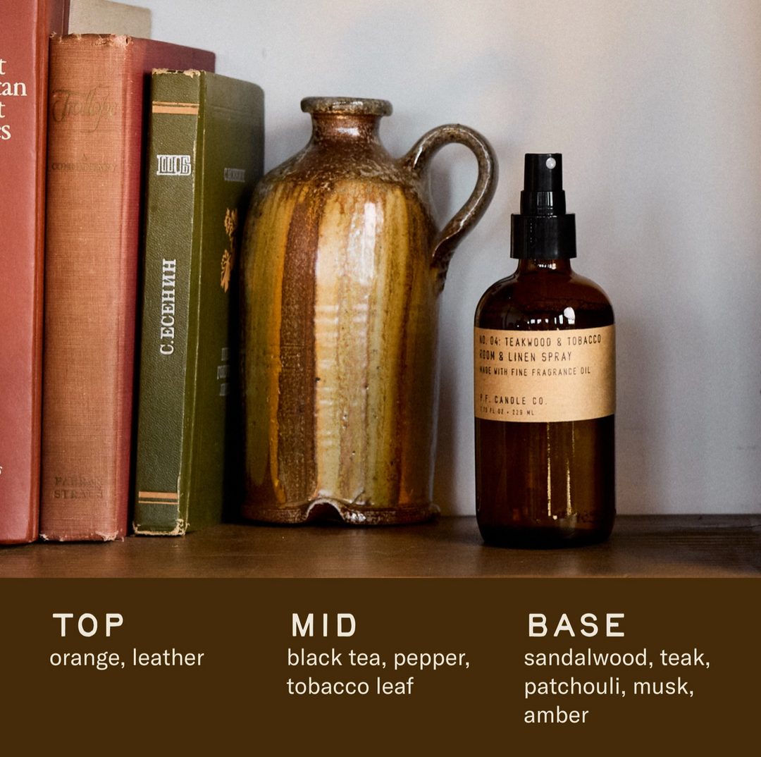 Teakwood + Tobacco Room Spray
