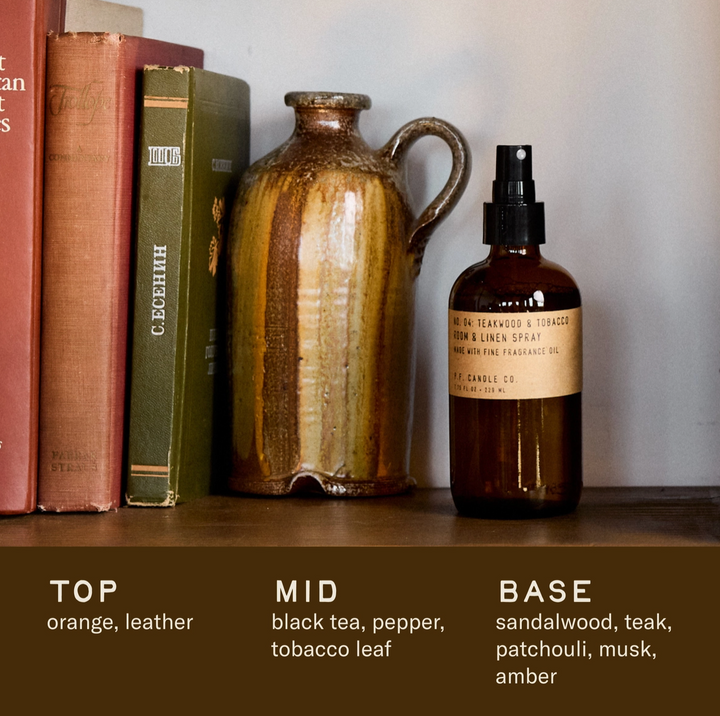 Teakwood + Tobacco Room Spray