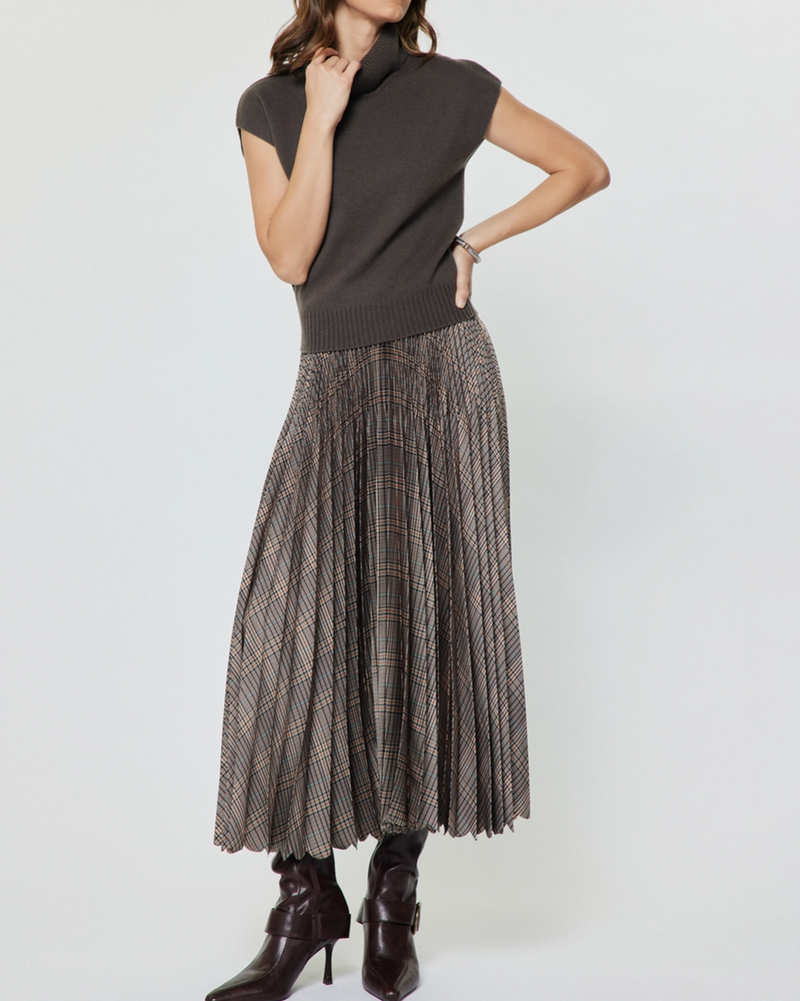 Caro Pleated Skirt