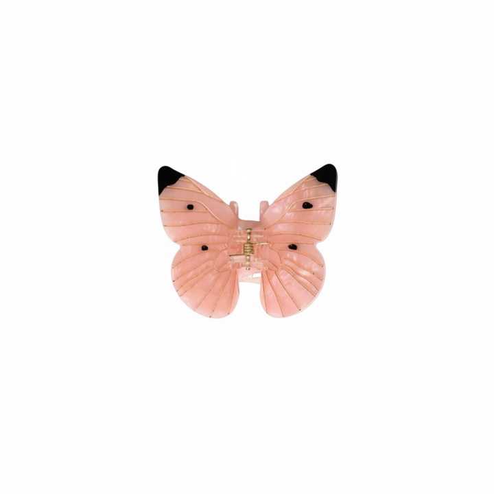 Cabbage Butterfly Hair Claw • Pink