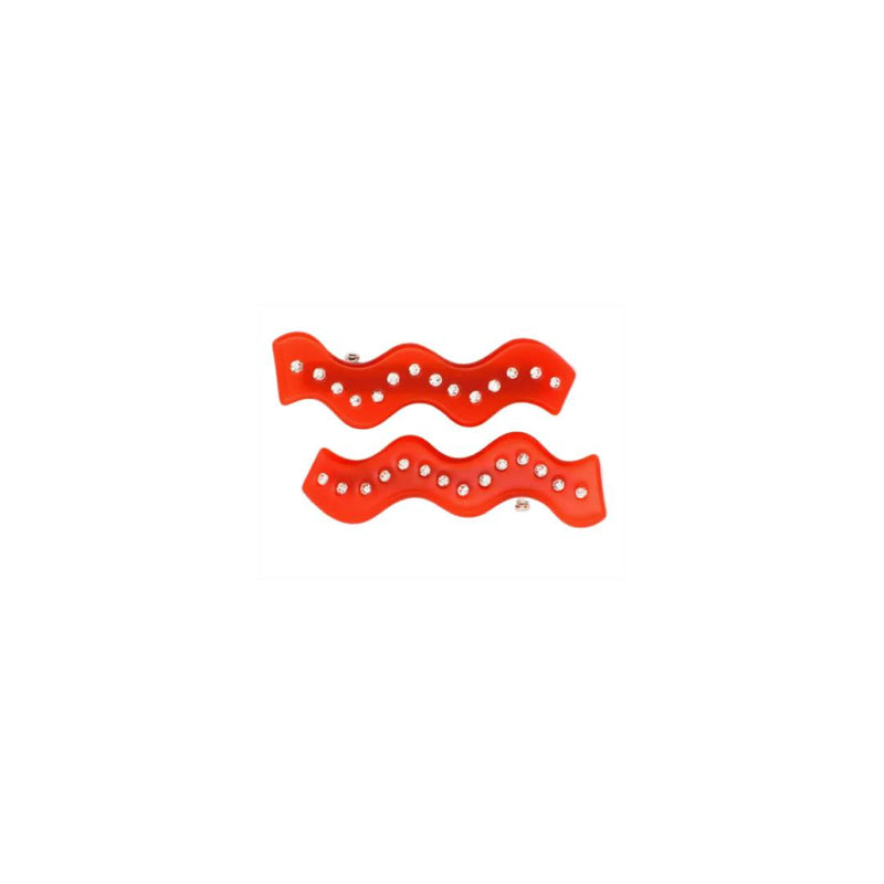 Squiggle Clips • Sparkly