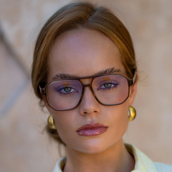 Billie Blue Light Readers • Light Brown